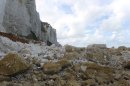 Sous la falaise de Fécamp à Yport